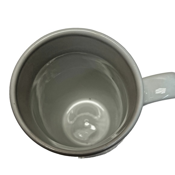 Starbucks Coffee Mug Cup 9 oz White Siren Open Hook Handle 2007 - Picture 4 of 5